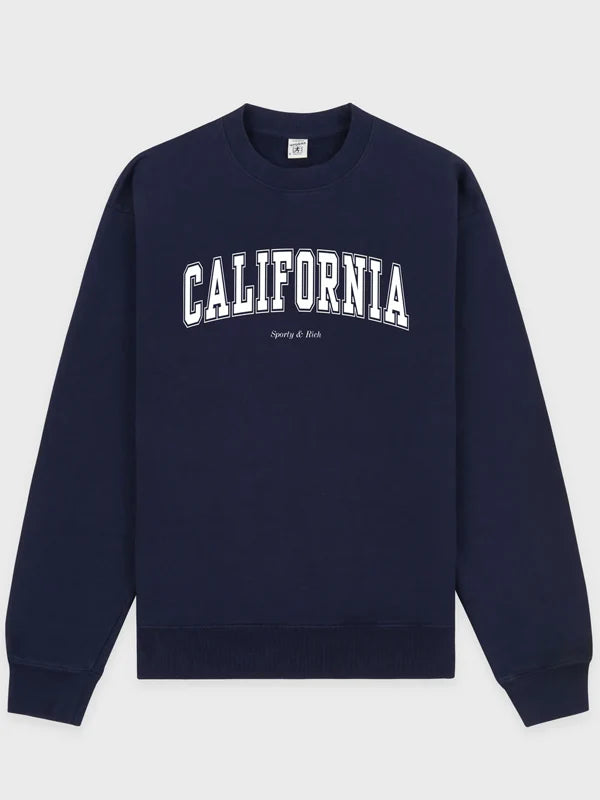 Sporty-And-Rich-California-Sweatshirt-Blue