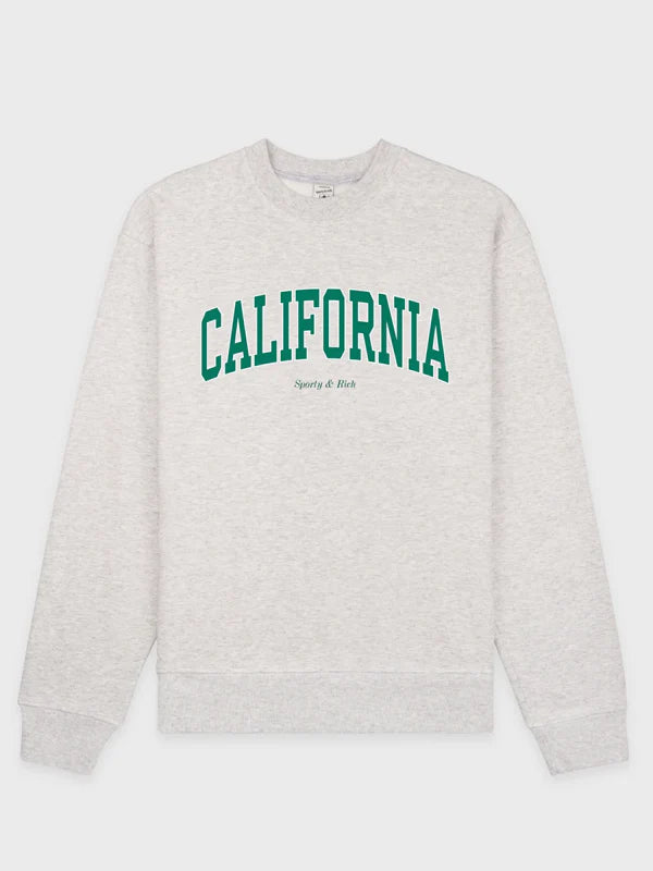 Sporty-And-Rich-California-Sweatshirt-Grey