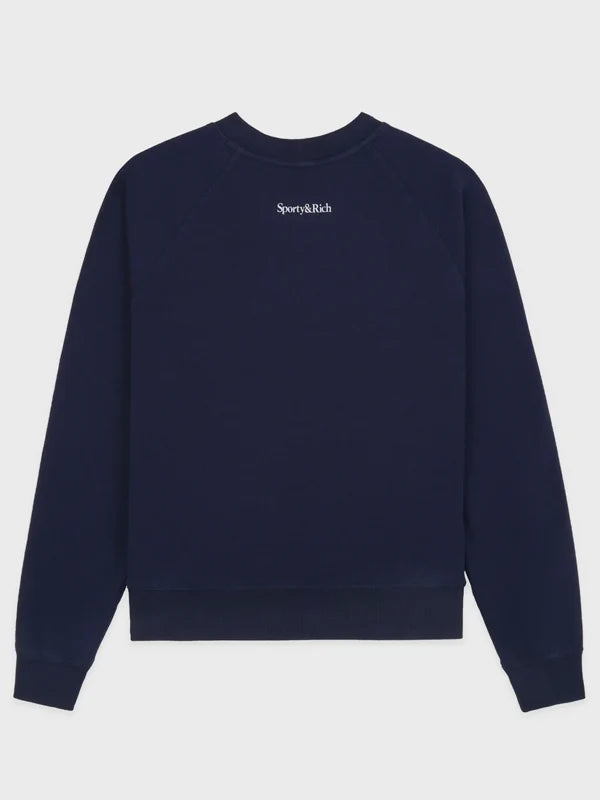 Sporty-And-Rich-Wellness-Blue-Sweatshirt-Back