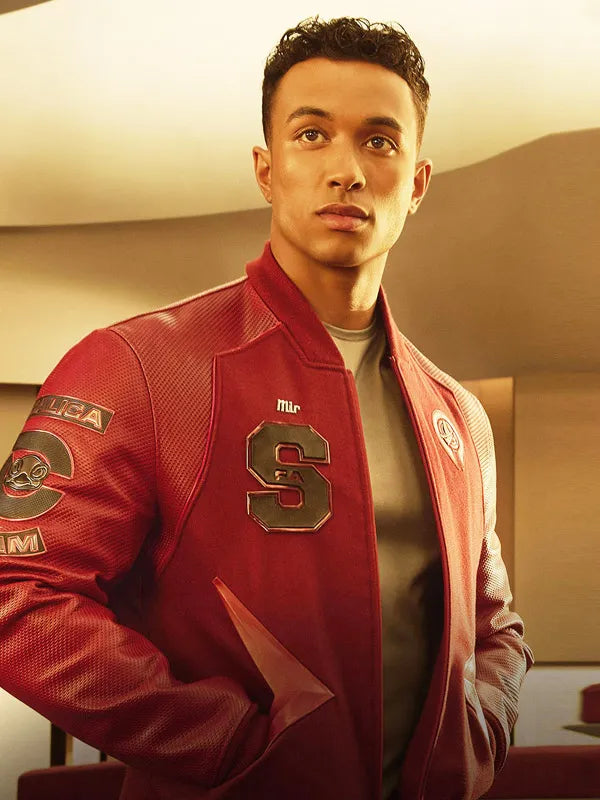 Star Trek Starfleet Academy S01 Sandro Rosta Bomber Jacket