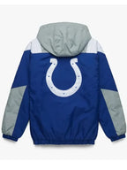 Starter-Indianapolis-Colts-Gray-and-Blue-Hooded-Pullover-Jacket