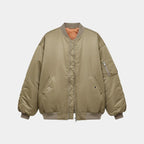 Steal S01 Brown Bomber Jacket
