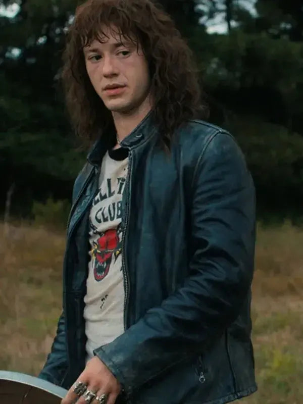 Stranger Things S04 Eddie Munson Leather Jacket