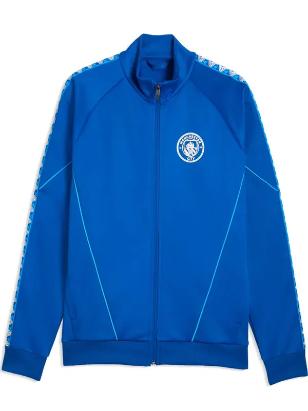 Striker Erling Haaland Blue Jacket