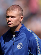 Striker Erling Haaland Blue Jacket