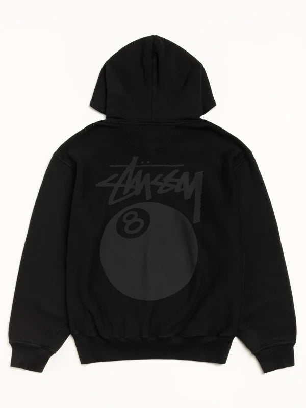 Stussy-8-Ball-Hoodie-In-Black