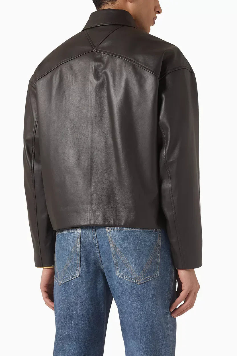 Blouson Jacket Leather