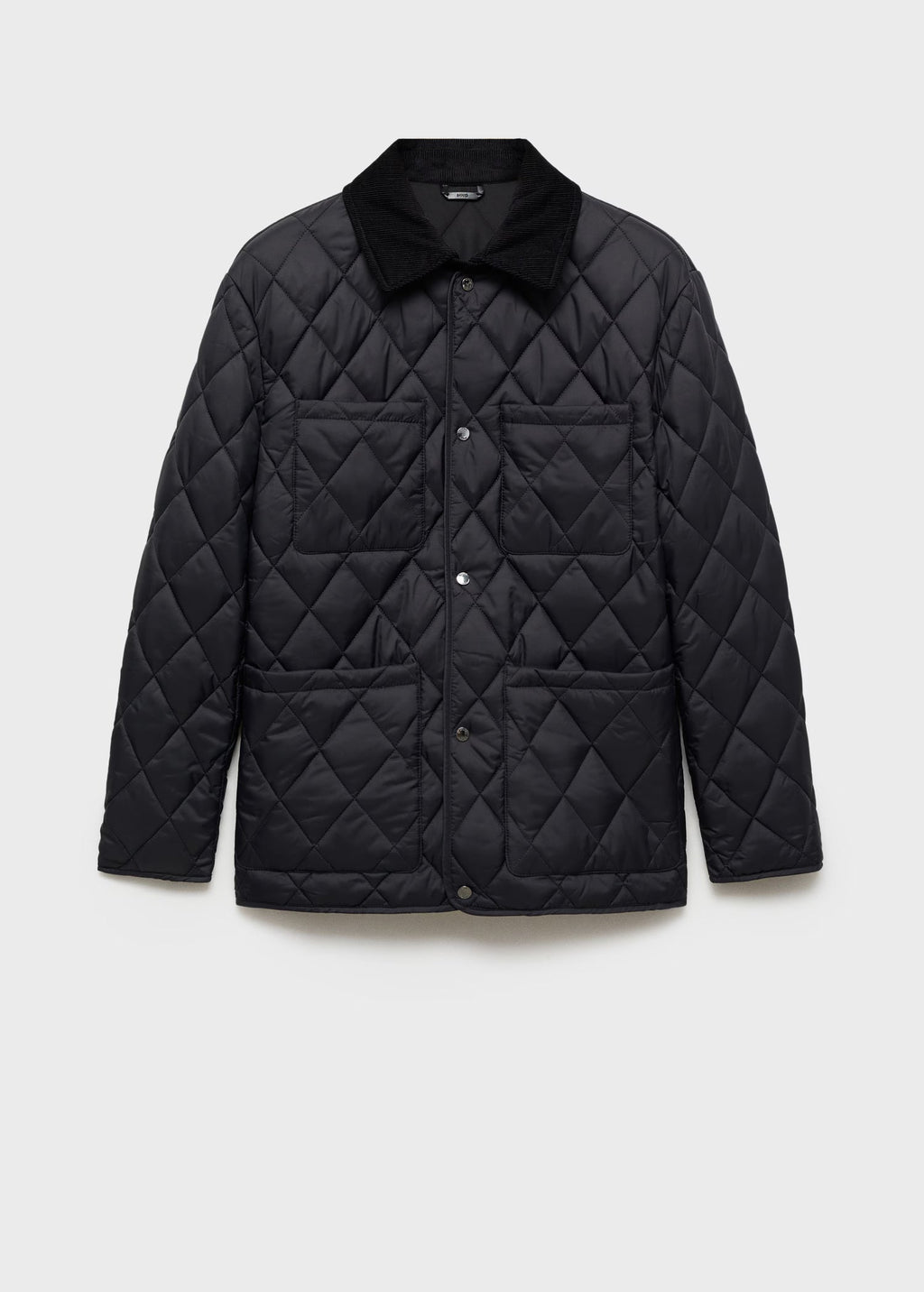 Stylish patterned quilted jacket