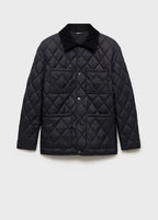 Stylish patterned quilted jacket