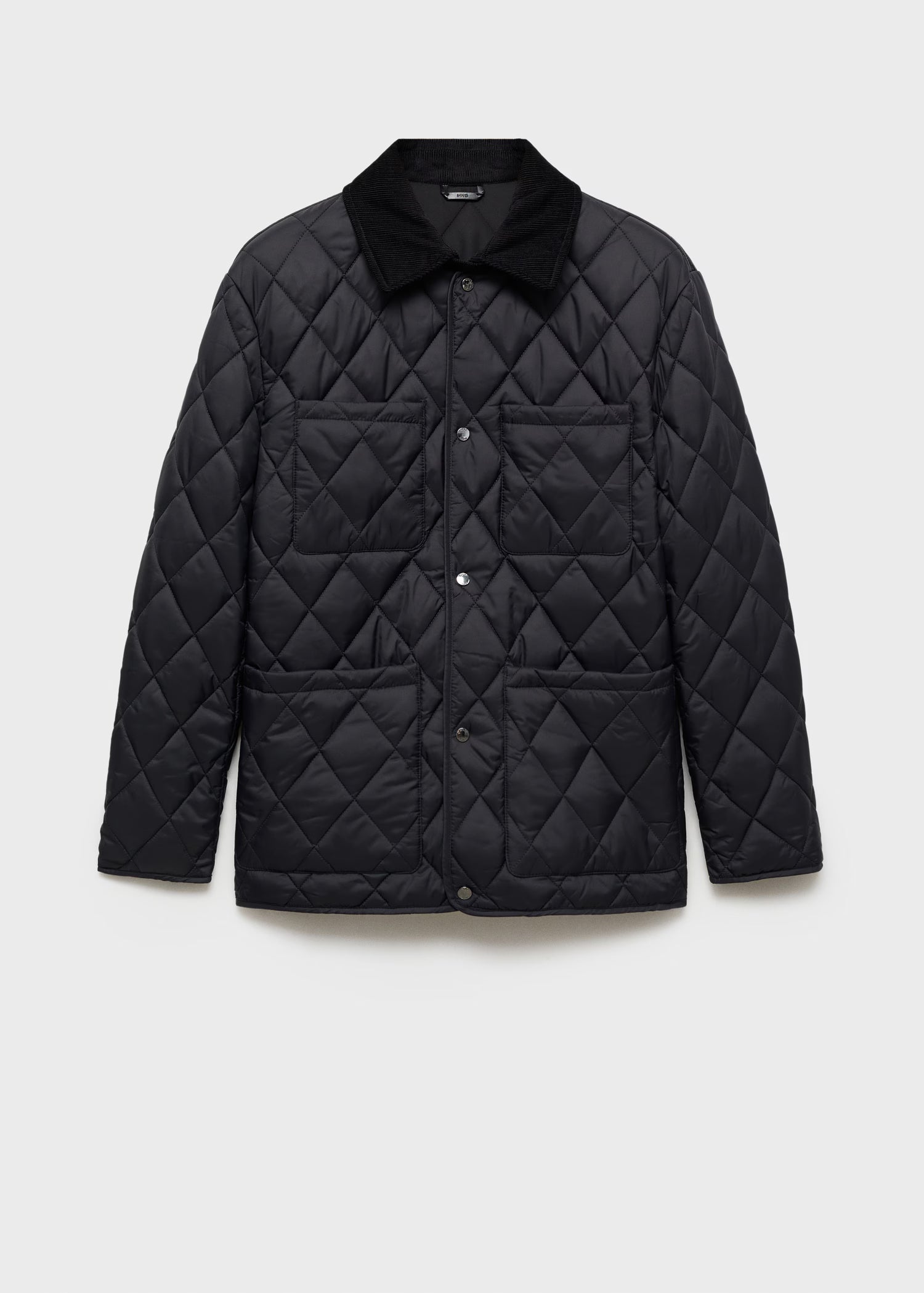 Stylish patterned quilted jacket