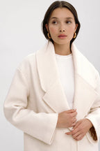 Stylish wool long