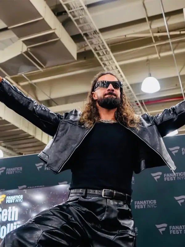 Summerslam Kickoff 2026 Seth Rollins Black Jacket