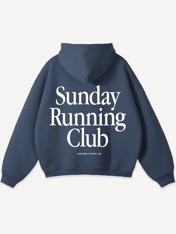 Sunday-Running-Club-Oversized-Blue-Hoodie