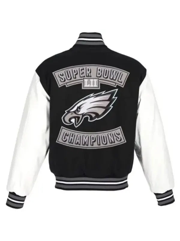 Super-Bowl-Champions-Philadelphia-Eagles-Black-Varsity-Jacket