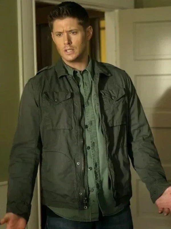Supernatural-Dean-Winchester-Green-Jacket