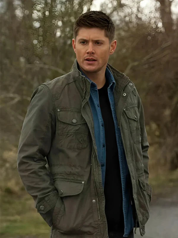 Supernatural Dean Winchester Green Jacket