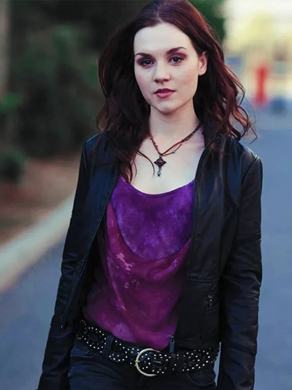 Supernatural-S05-Meg-Masters-Black-Leather-Jacket