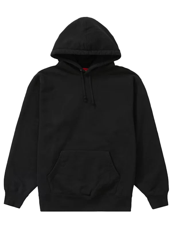 Supreme-Applique-Hoodie-In-Black