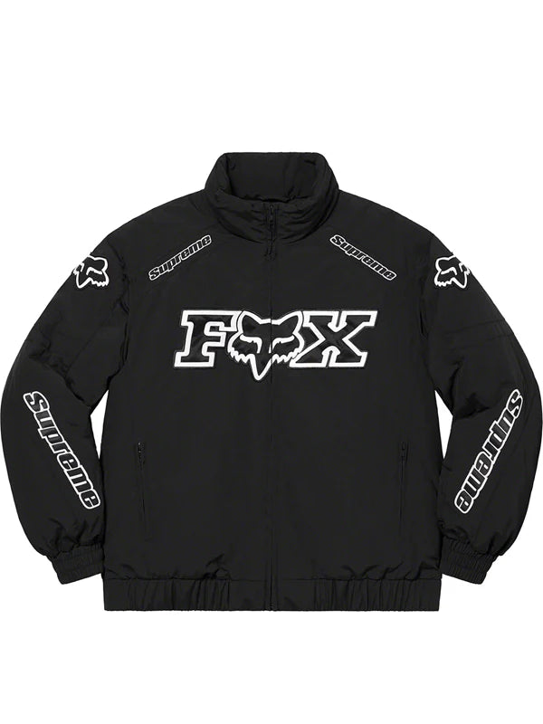 Supreme-Fox-Racing-Puffy-Jacket-Black