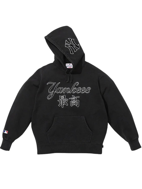 Supreme-New-York-Yankees-Kanji-Hoodie-Black