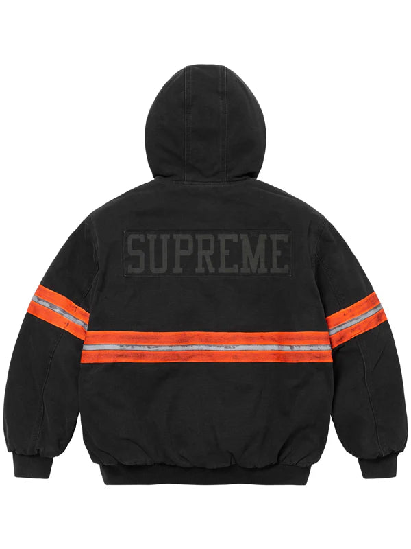 Supreme-Reflective-Jacket-Black