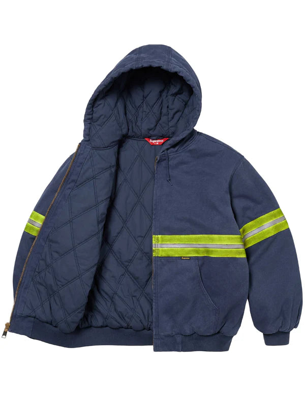 Supreme-Reflective-Jacket-Navy