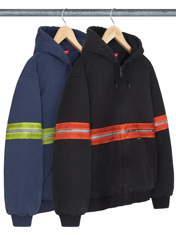 Supreme-Reflective-Stripe-Hooded-Work-Jacket