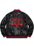 Supreme-Thrasher-Black-Bomber-Jacket-Back