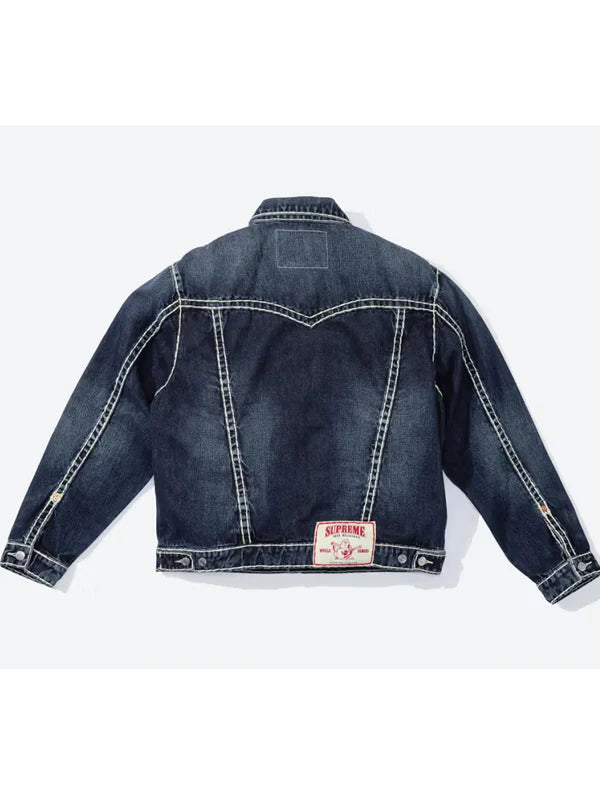 Supreme-True-Religion-Denim-Blue-Jacket