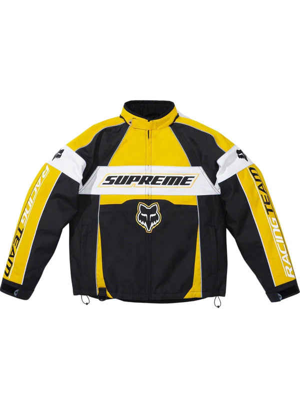 Supreme-X-Fox-Racing-Jacket-Yellow