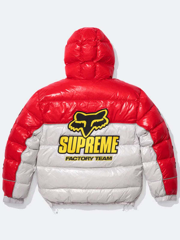 Supreme-X-Fox-Racing-Shiny-Down-Puffer-Jacket