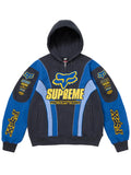 Supreme-X-Fox-Racing-Zip-Up-Hooded-Sweatshirt-Blue