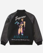 Supreme x Aeon Flux Varsity Jacket
