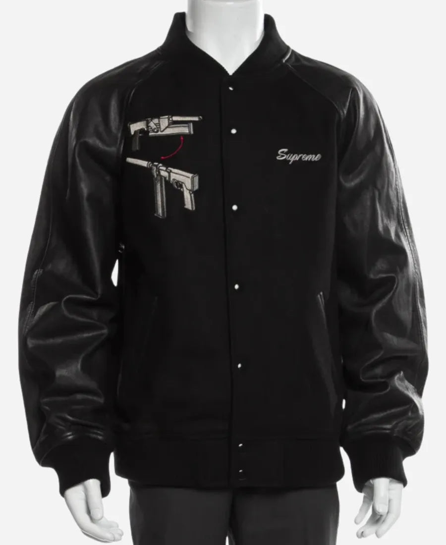 Supreme x Aeon Flux Varsity Jacket