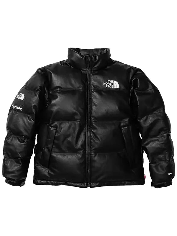 Supreme Tnf Leather Jacket