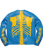 Supreme_Vanson_Jacket_Blue_Back