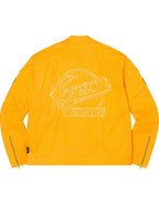 Supreme_Vanson_Jacket_Denim_Yellow_Back