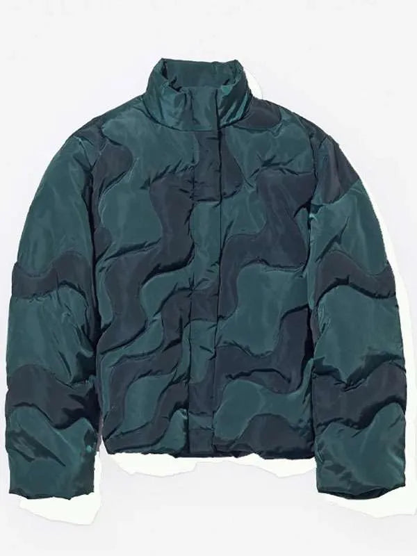 The Bear S01 Sydney Adamu Green Puffer Jacket