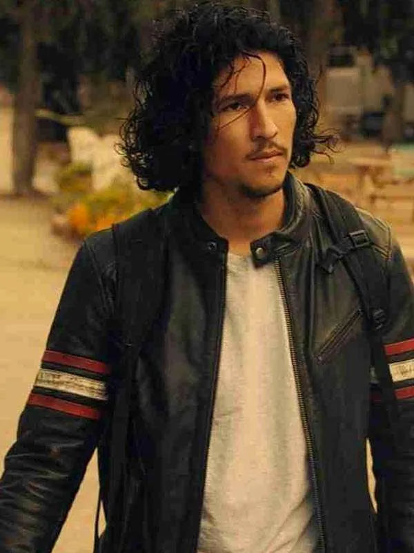 Black Mirror S06 Danny Ramirez Leather Jacket