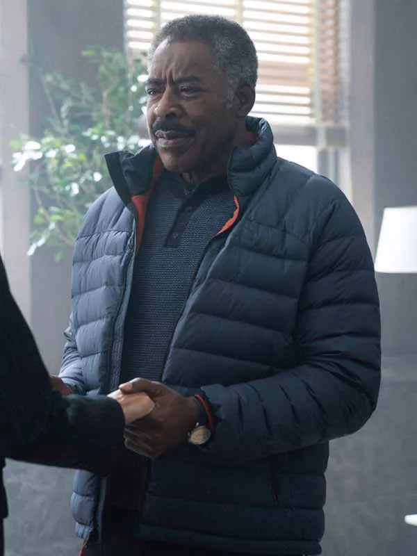 Boston Blue S01 Ernie Hudson Puffer Jacket