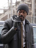 Law and Order S25 Theo Walker Shearling Leather Jacket