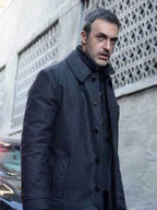 Law and Order S25 Vincent Riley Grey Wool Coat