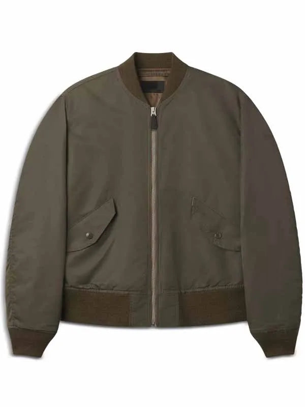 NCIS S23 Wilmer Valderrama Green Bomber Jacket