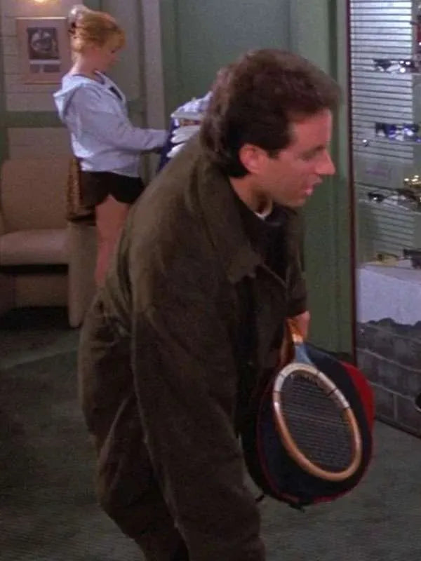 Seinfeld S08 Jerry Seinfeld Brown Jacket