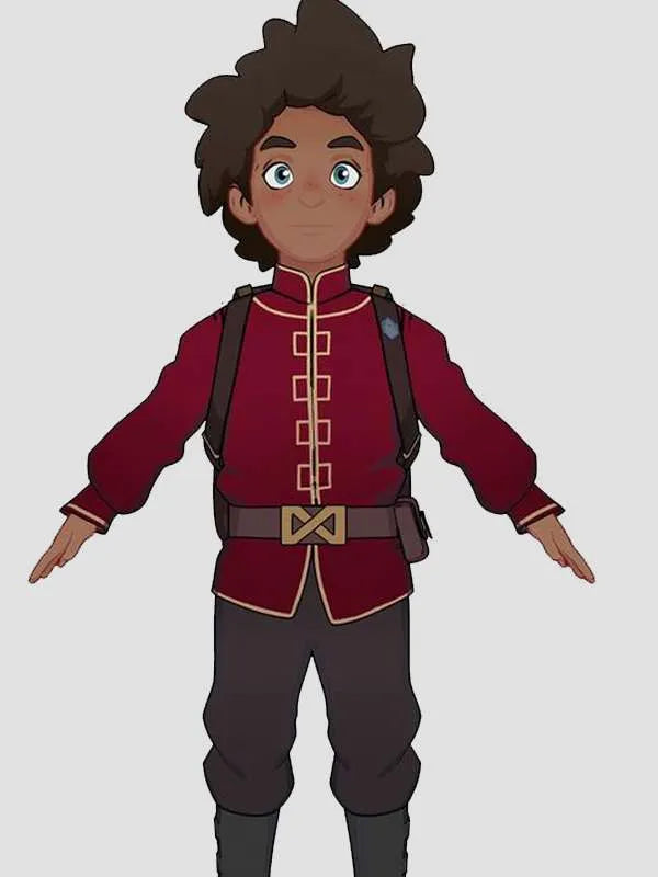 Ezran The Dragon Prince Red Jacket