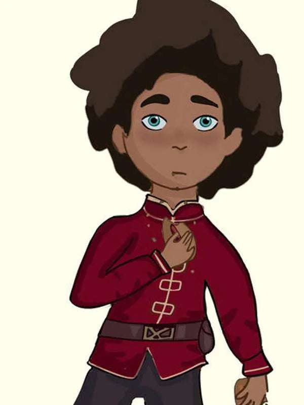 Ezran The Dragon Prince Red Jacket