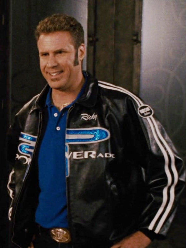 Talladega Nights The Ballad of Ricky Bobby Will Ferrell Black Jacket
