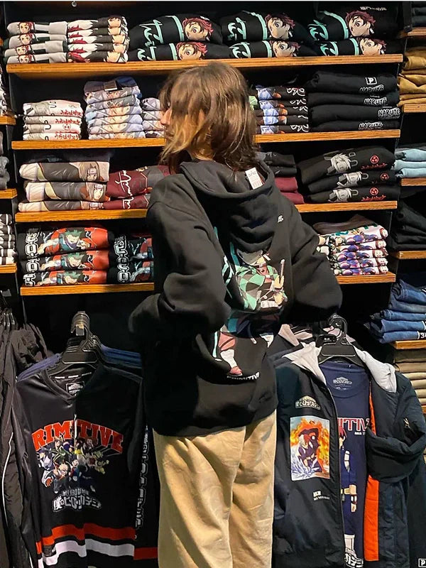 Tanjiro Kamado Demon Slayer Hoodie Buy