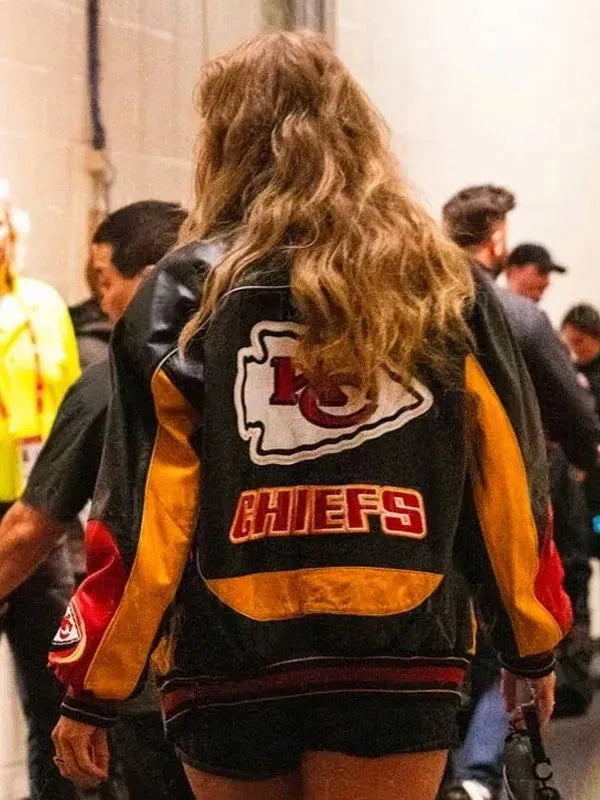 Taylor Swift Kansas City Chiefs Varsity Jacket