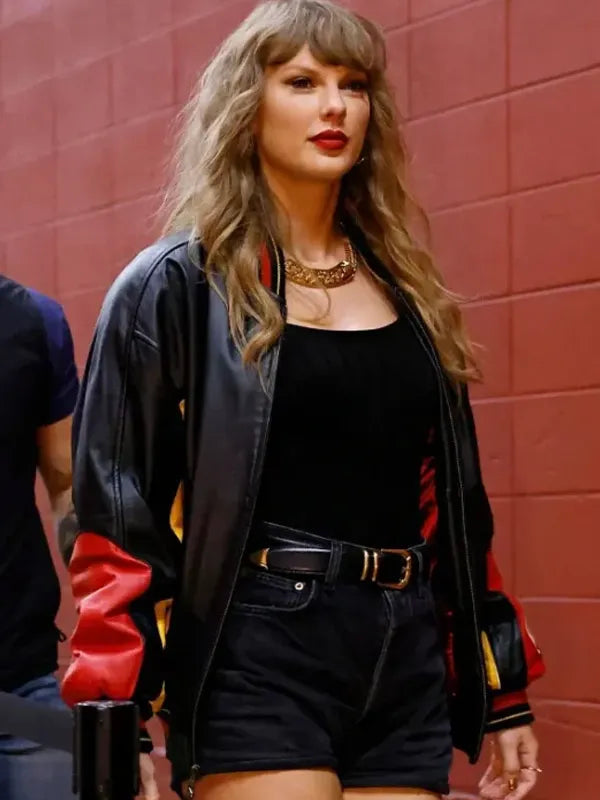 Taylor Swift Kansas City Chiefs Varsity Jacket